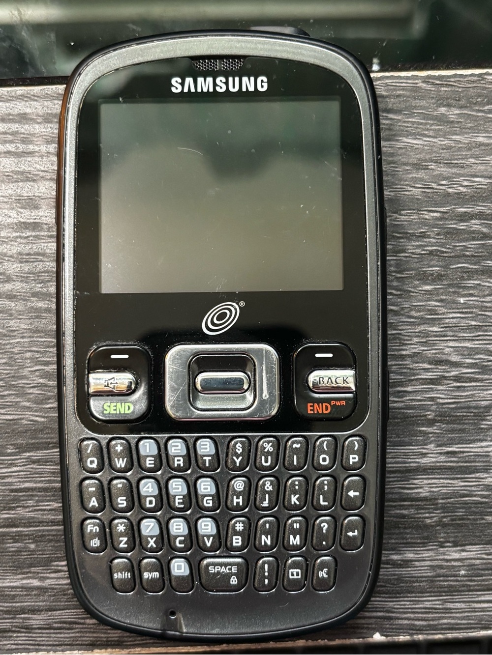 Vintage Samsung Black QWERTY Messaging Phone - Picture 1 of 2
